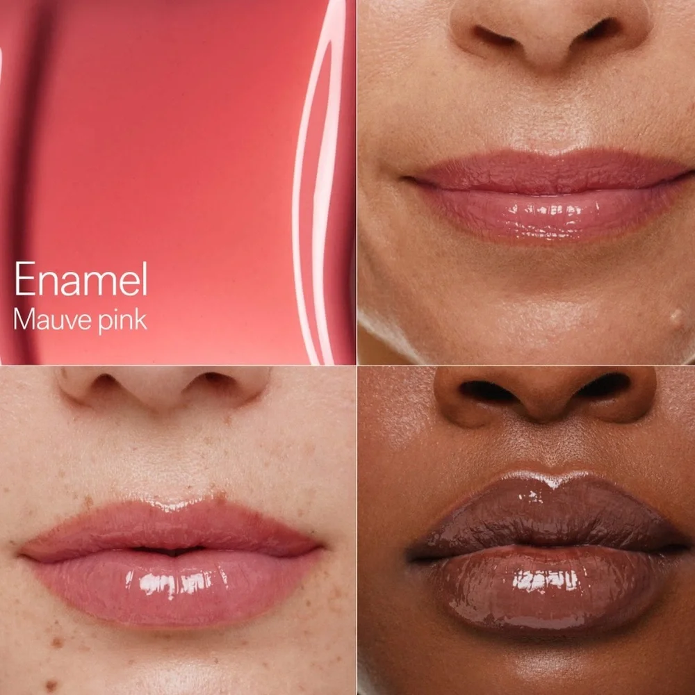 NIB ILIA OVERGLAZE HYDRATING LIP GLOSS IN SHADE ENAMEL